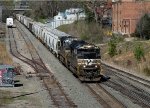 NS 1103 & 7598 lead train 350 at Boylan